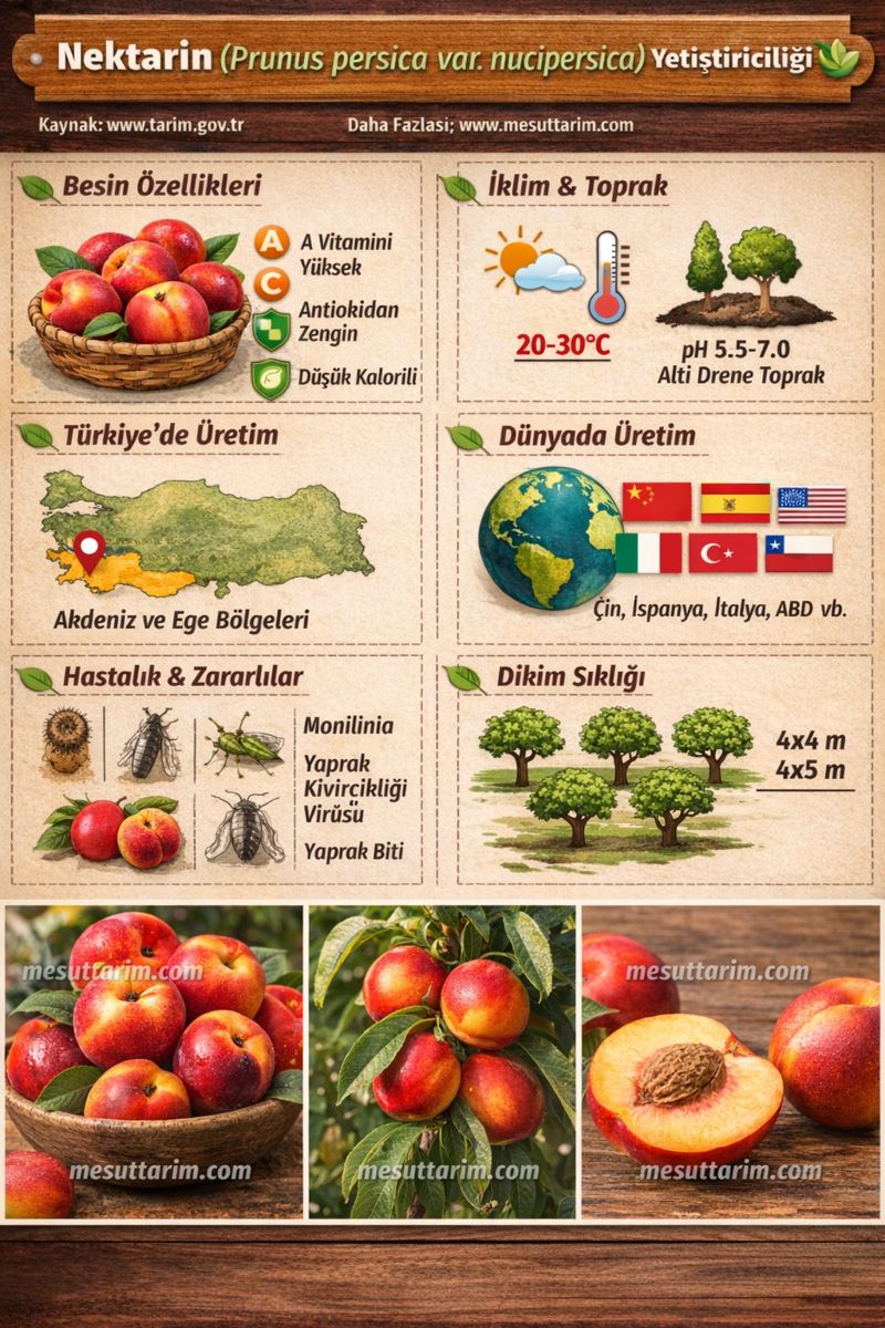 Nektarin Yetiştiriciliği (Prunus Persica)