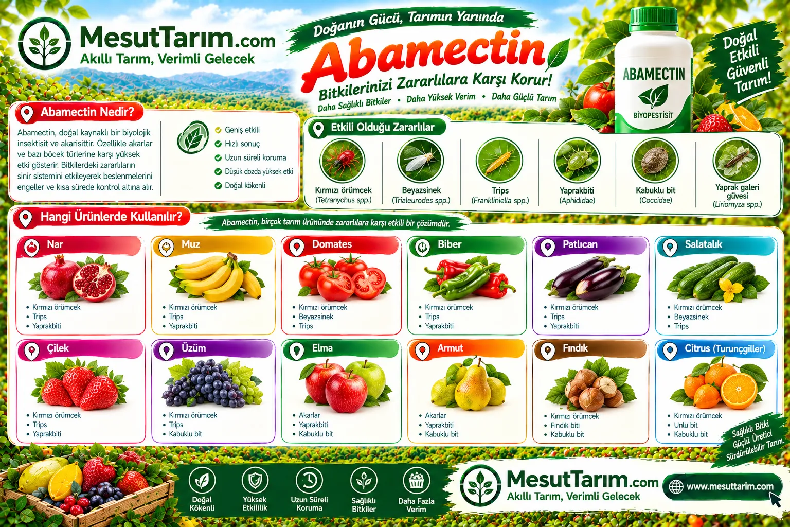 Abamectin Doğru Uygulama Rehberi