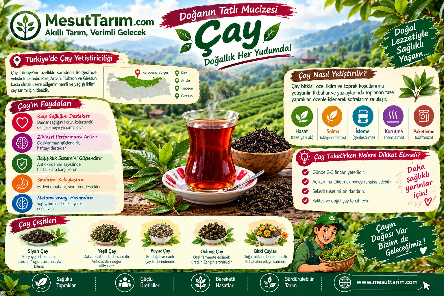 Çay (Camellia sinensis) Yetiştiriciliği