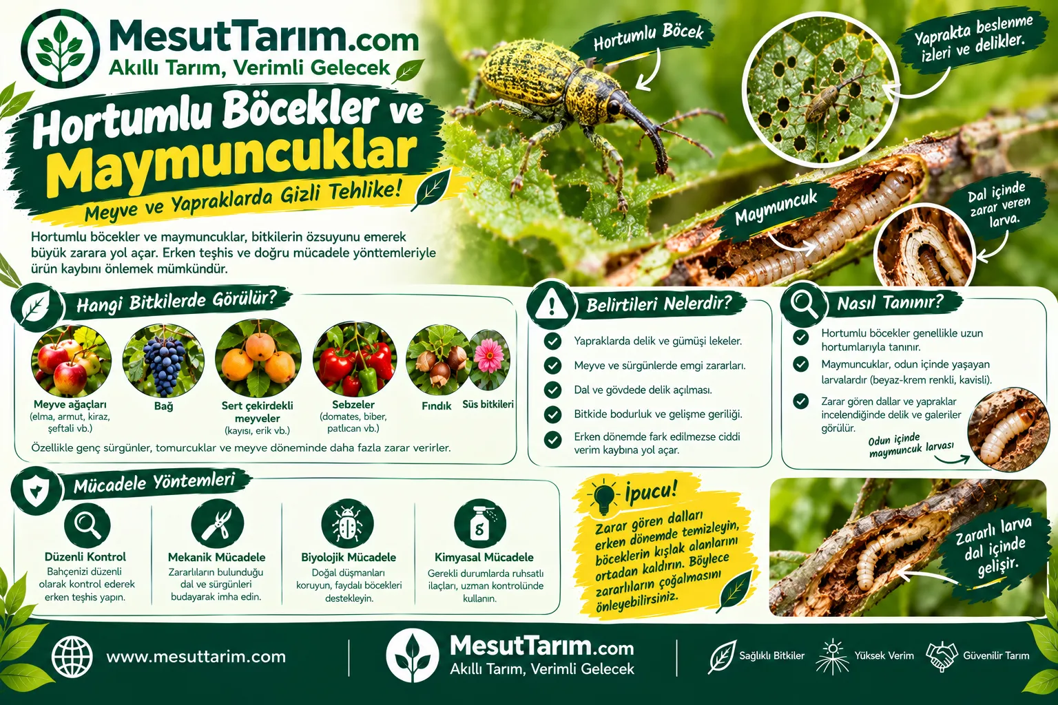 Hortumlu Böcekler ve Maymuncuklar