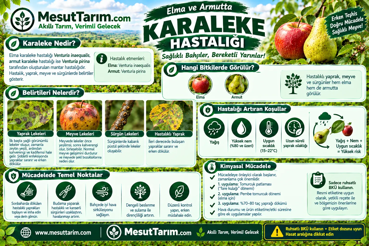 Karaleke Hastalığı Belirtileri ve Mücadelesi