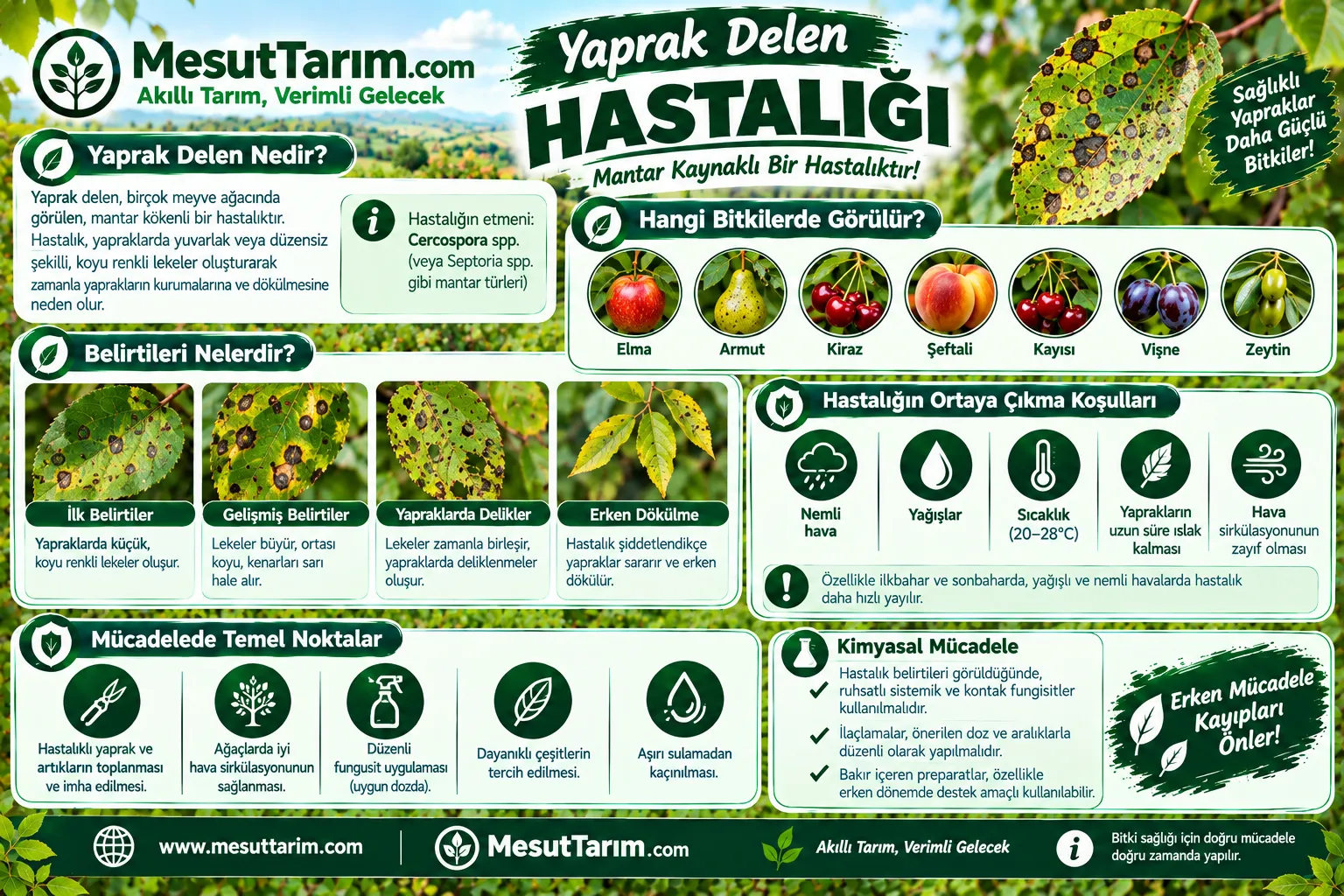 Yaprak Delen (Çil) Hastalığı