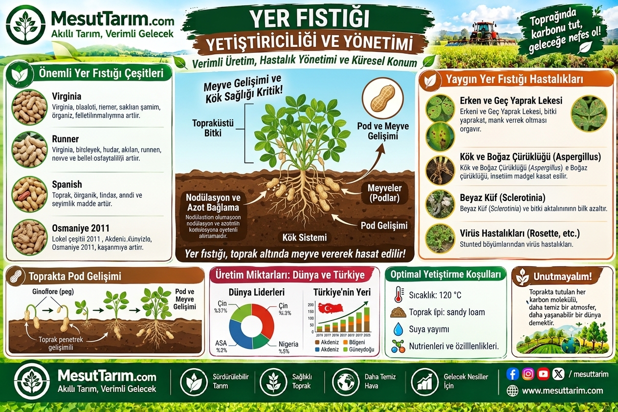 Yer Fıstığı Yetiştiriciliği ve Yer Fıstığı Çeşitleri