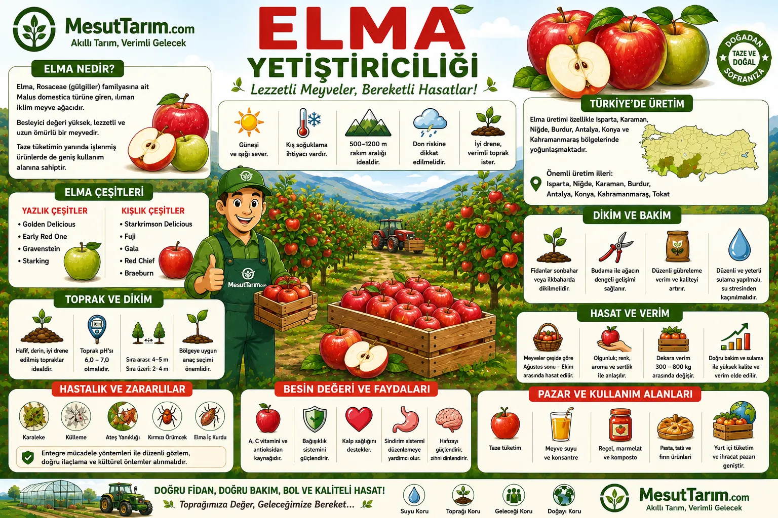 Elma Yetiştiriciliği (Malus domestica)
