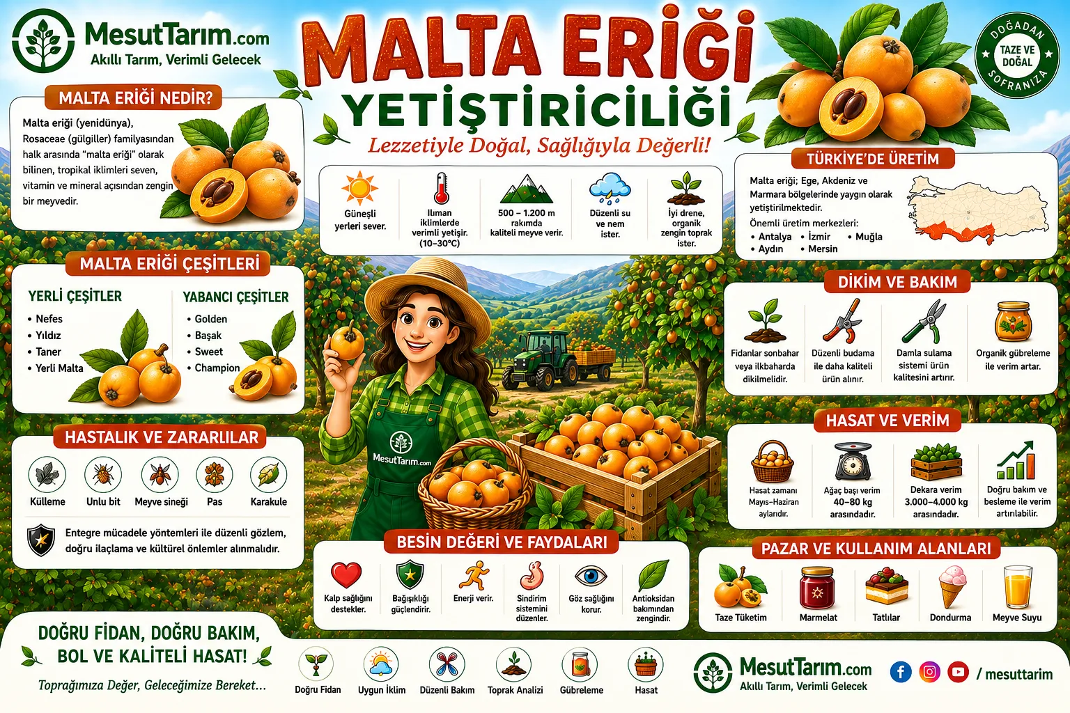 Malta Eriği Yetiştiriciliği
