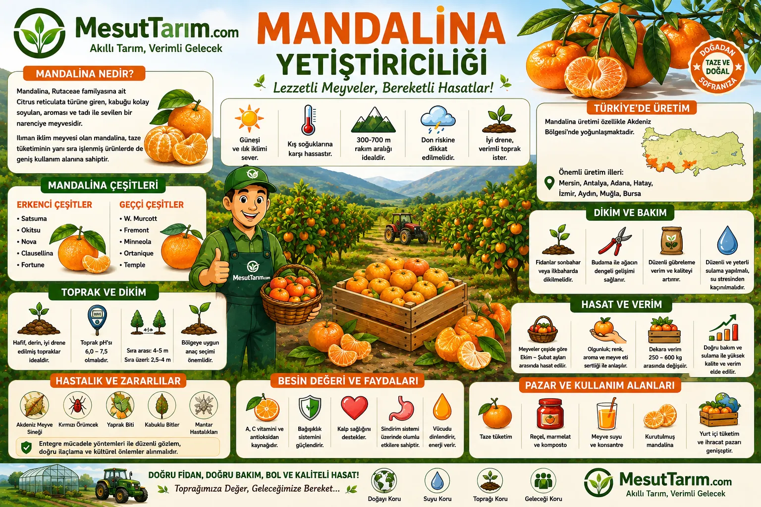 Mandalina Yetiştiriciliği