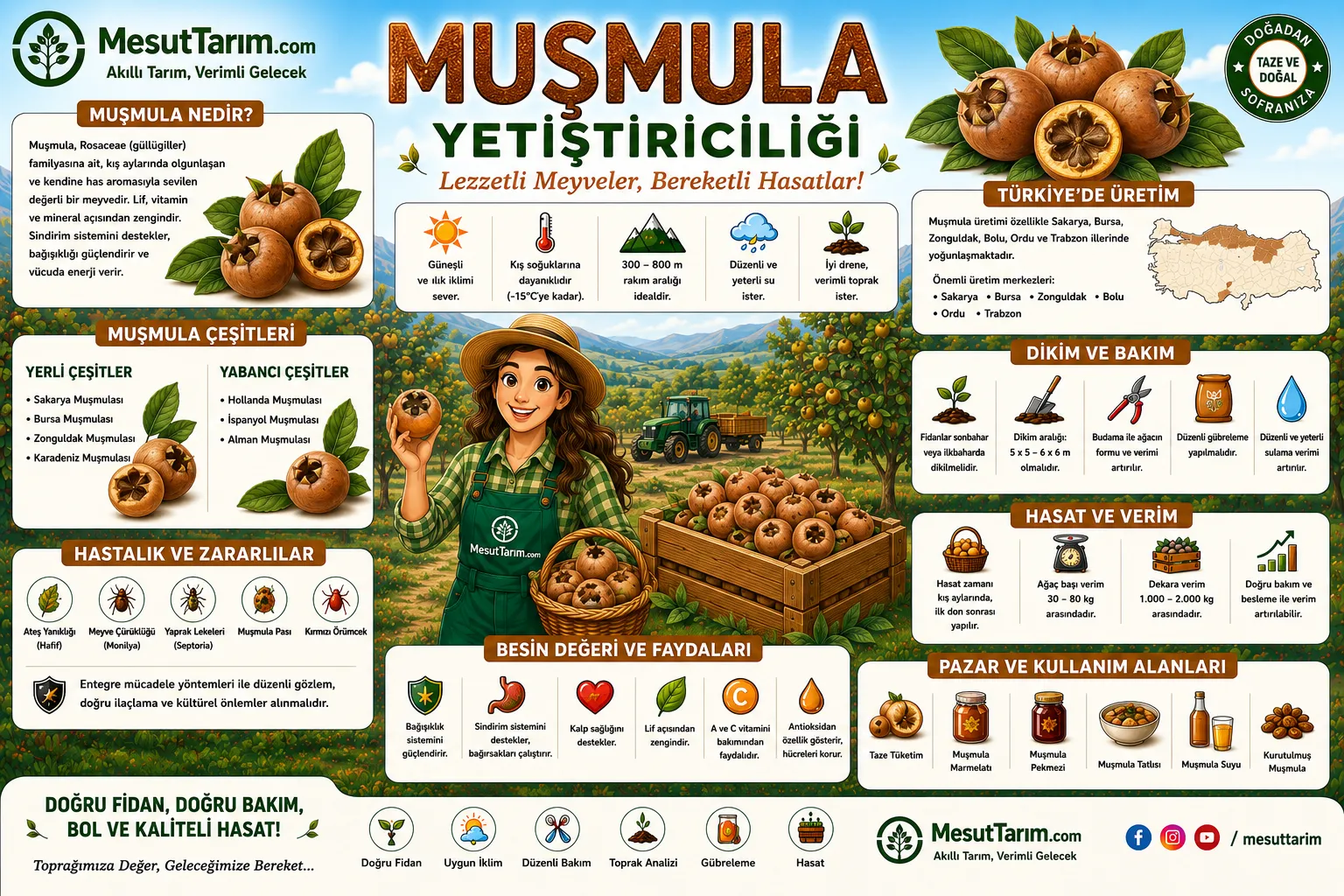 Muşmula Yetiştiriciliği