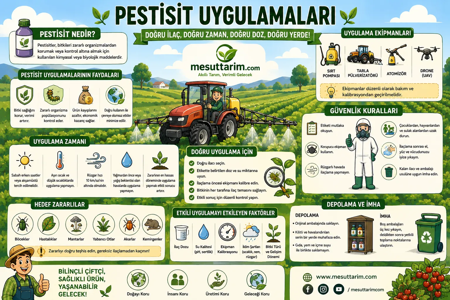 Pestisit Uygulamaları