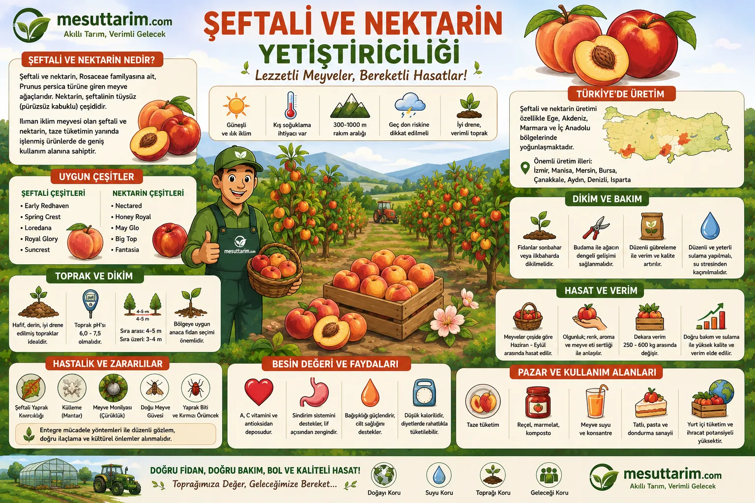Şeftali Yetiştiriciliği
