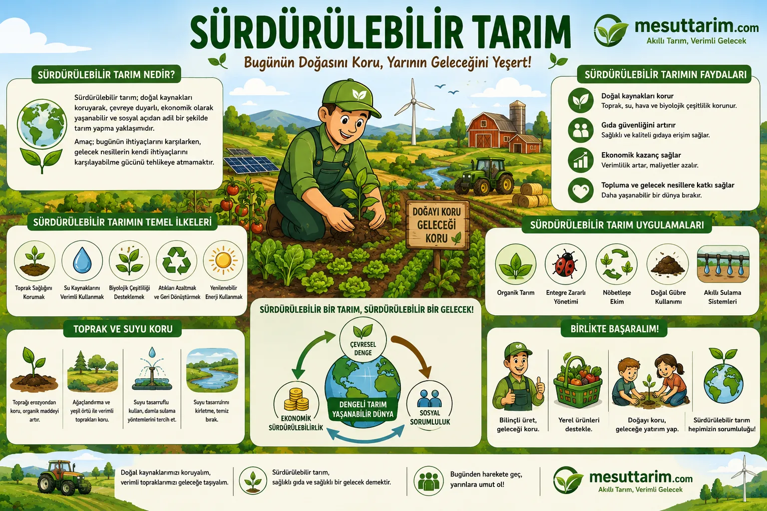 Sürdürülebilir Tarım Nedir?