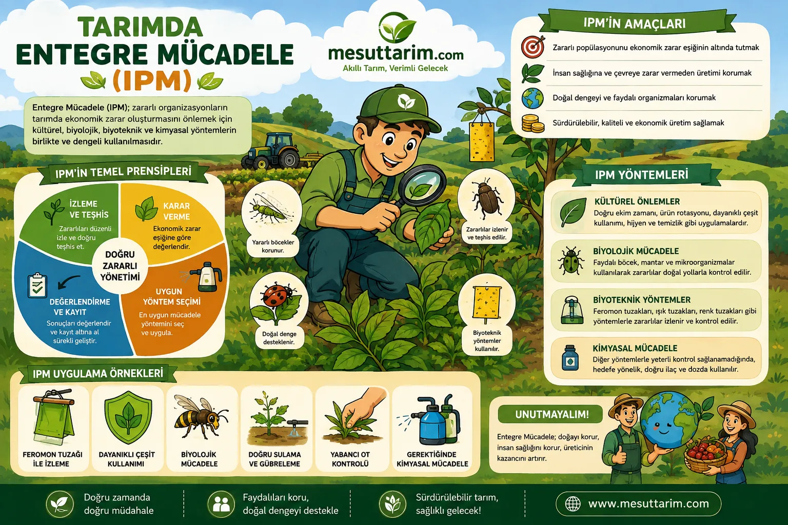 Tarımda Entegre Mücadele (IPM)