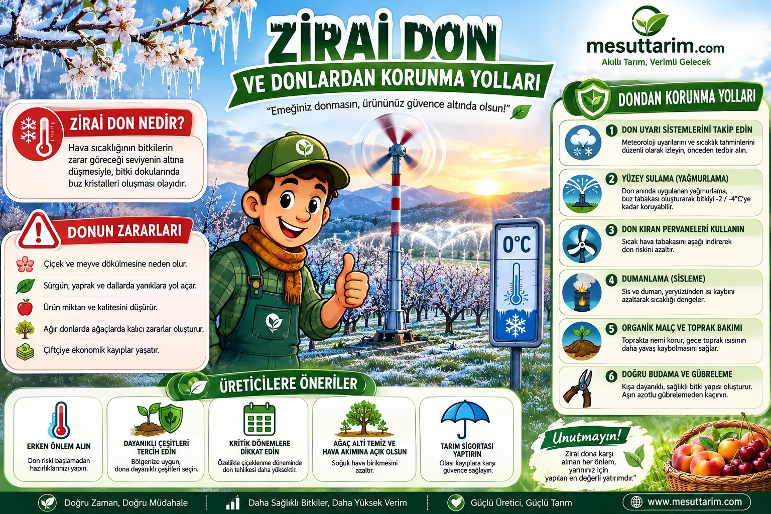 Zirai Don ve Donlardan Korunma Yolları